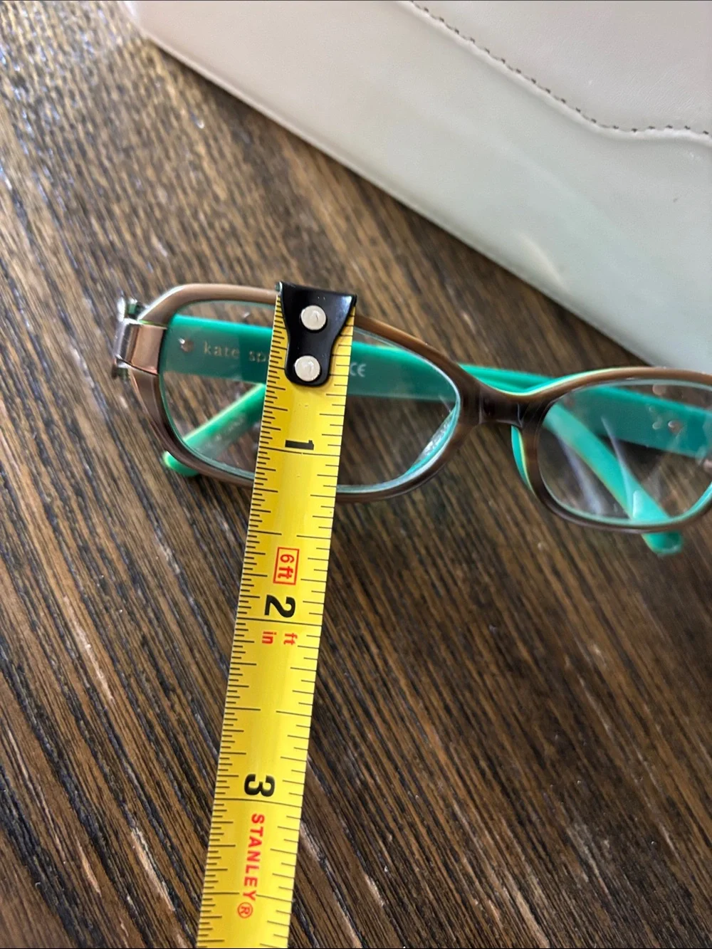 Kate Spade Green Front Brown Temples Cat-Eye frames